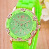Fake Chronograph Silicone Watch Wholesale