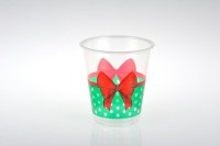 PP CUSTOMER PRINTED DISPOSABLE PLASTIC CUP