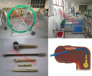 Design best selling frp duct rodder and conduit snake