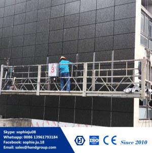 Building Construction Electric Scaffolding Suspended Platform