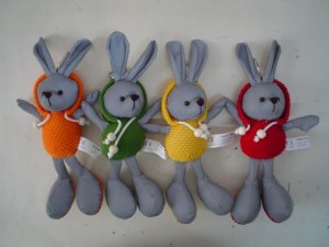 Reflective Toy Keychain Rabbit