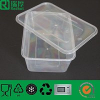 PP Food Container with Lid 650ml