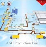 Aerated concrete panel production line