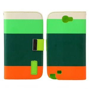 Samsung Galaxy Note 2 Hülle Bunt Case Cover