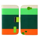 Samsung Galaxy Note 2 Hülle Bunt Case Cover