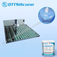 Anti-yellow Electronic potting addition silicon rubber for encapsulating LED display