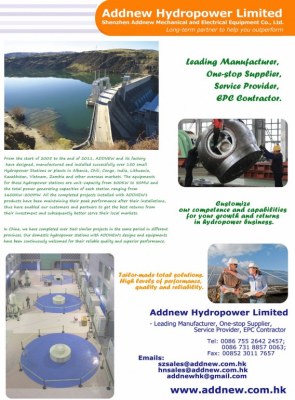Your professional manufacturer and designing team for hydropower projects