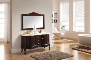 Simple American Country Style Vanitary Bathroom Cabinet Wholesaler