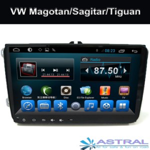 2 din coche reproductor de Android Reproductor multimedia VW Magotan / Sagitar / Tiguan