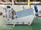 Apoaqua Dewatering Screw Press Machine for Plastic Factory Wastewater