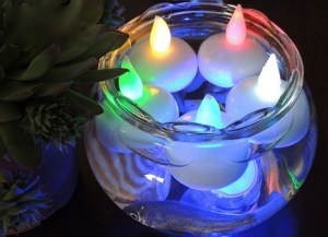 LED Floating Candle Light