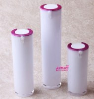 Round airless pump bottle15ml,30ml,50ml