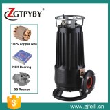 Widely used submersible cutting sewage water pump with cast iron impeller