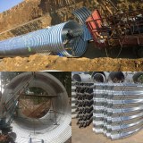 Assembled Galvanized Metal/Steel Corrugated Culvert Pipe