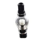 Colorful wax and dry herb glass globle atomizer replaceable coil head