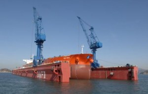 Floating Dry Dock Cranes