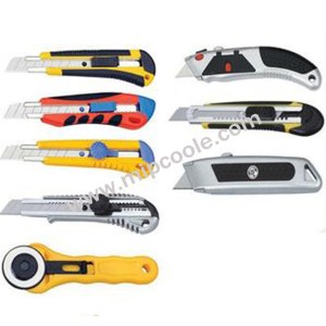 18mm utility knife,cutter,single blade,plastic handle