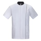 Hot Selling Polyester Short Sleeve Chef Coat For Men