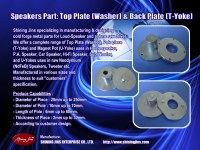 ,Manufacturer Speakers part T-Yoke Washer Bottom Plate in Taiwan