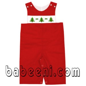 Smocked christmas boy BC 396