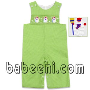 Baby boy smocked jon jon BC 398