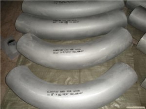 90 deg double flanged bend