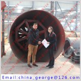 Large capacity hot sale cement rotary kiln sold to Korovulbozor
