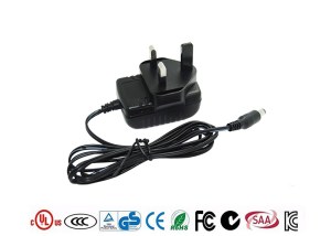 Wall mounted power adapter