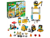 LEGO duplo - La grue et les engins de construction (10933)