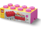 LEGO Brique de rangement 8 plots pink (40041739)