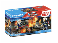 Playmobil City Action - Starter Pack Pompiers et incendie (70907)