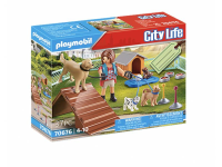 Playmobil City Life - Educatrice et chiens (70676)