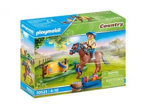 Playmobil Country - Cavalier avec poney brun (70523)