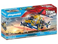 Playmobil Stuntshow - Hélicoptère et équipe de tournage (70833)