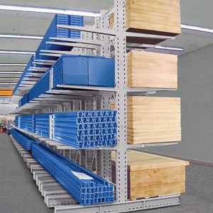 Cantilevered storage racking