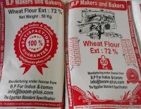 Egyptian Whole Wheat Flour Brand - B.P Makers & Baker 50 Kg