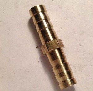 Brass Hose Barb Coupler