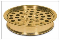 Stainless Steel Communion Tray Brass Finish