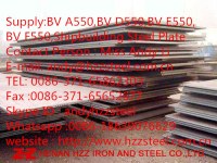 Supply:BV A550,BV D550,BV E550,BV F550,Shipbuilding Steel Plate