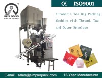 Multi-function Tea Bag Packing Machine with 4 Head Weighs
