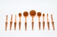 Oval Toothbrush Makeup Brushes