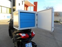 Caja isotermica para scooteres y motocicletas
