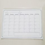 Personnalisé magnétique Calendrier Réfrigérateur hebdomadaire aimant de réfrigérateur...