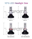 Topcity Factory G10 H7 60W LED Faro de alta potencia Auto Head Lamp
