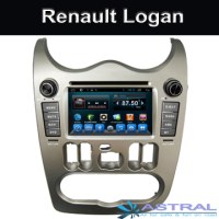 2 Din Android Car System PC Renault Logan Dvd OEM usine