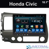 2 Din Car Stereo Gran pantalla de navegación Honda Civic 2006-2011 Radio Player