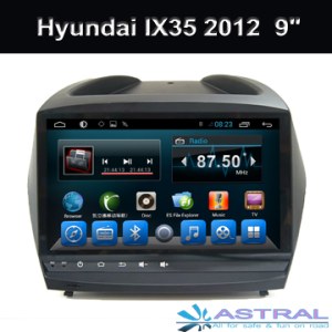 La fábrica central de navegación multimedia GPS Hyundai IX35 2012 Bluetooth GPS WIFI TV...