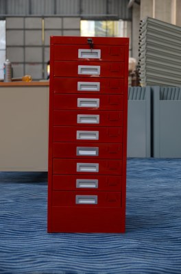 Ten drawers classify cabinet