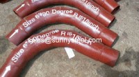 Ceramic Lining Pipe and Elbow