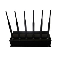 High Power 6 Antenna WiFi, VHF, UHF and Cell Phone Jammer
